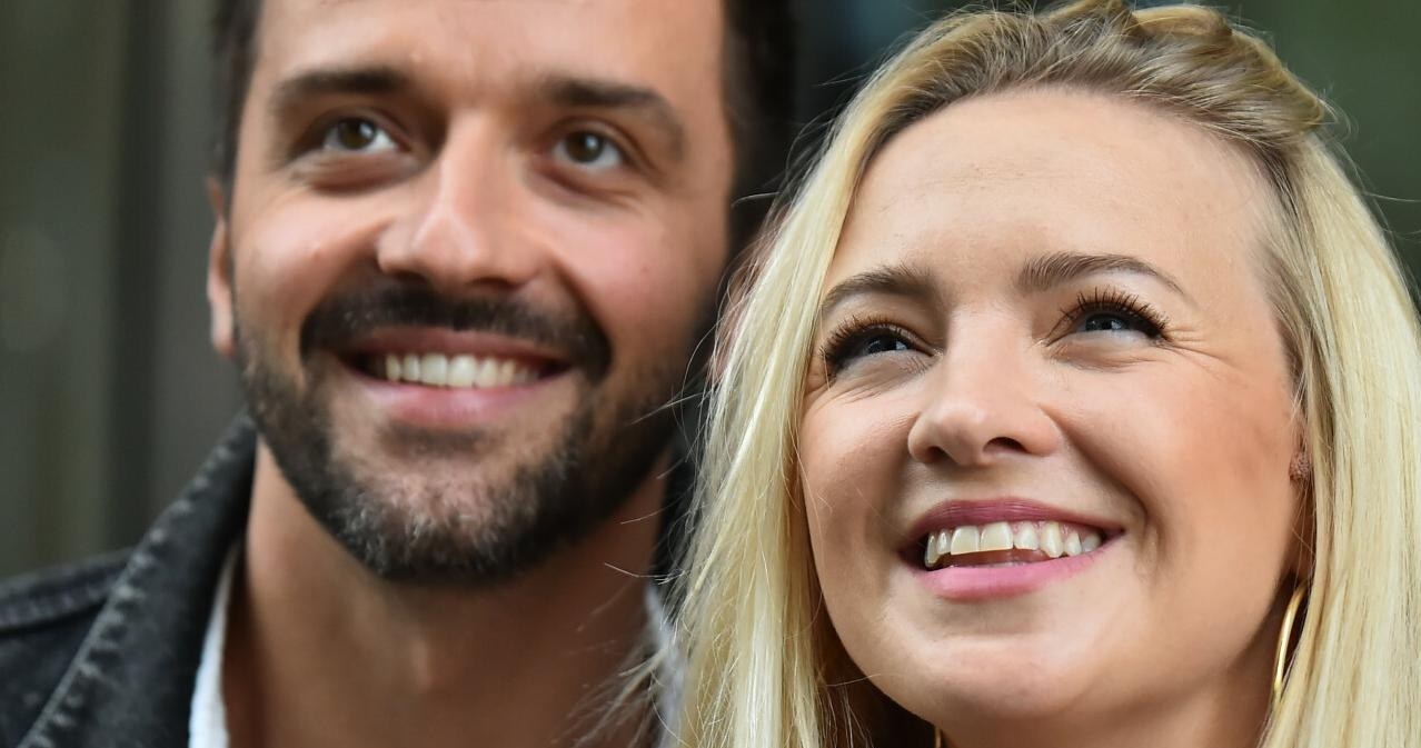 Rafał Szatan i Barbara Kurdej-Szatan /Artur Zawadzki/REPORTER /Reporter