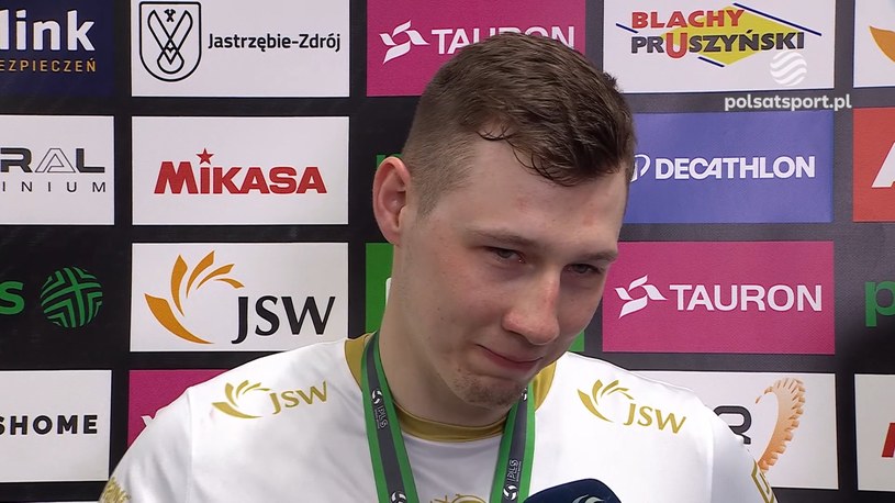 Rafał Szymura: To był mój ostatni domowy mecz w barwach Jastrzębia i chciałem godnie pożegnać się z kibicami. WIDEO