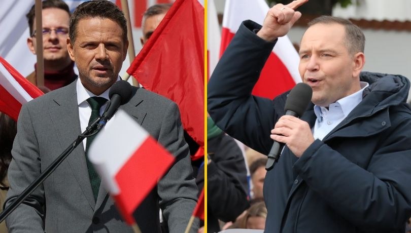 Rafał Trzaskowski i Karol Nawrocki /Paweł Supernak/Artur Reszko /PAP