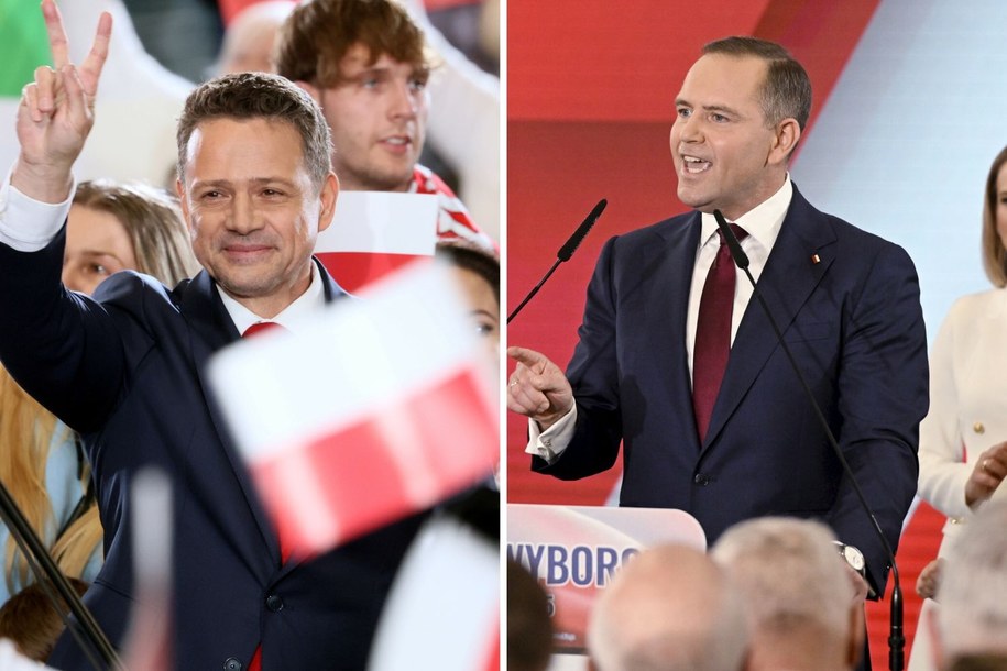 Rafał Trzaskowski i Karol Nawrocki /Pawel Wodzynski, Piotr Hukalo /East News