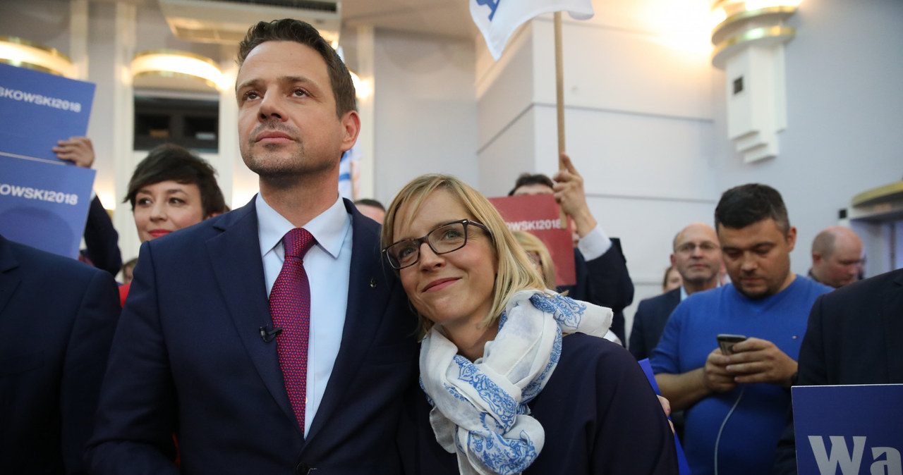 Rafał Trzaskowski i Małgorzata Trzaskowska /fot. Andrzej Iwanczuk /Reporter