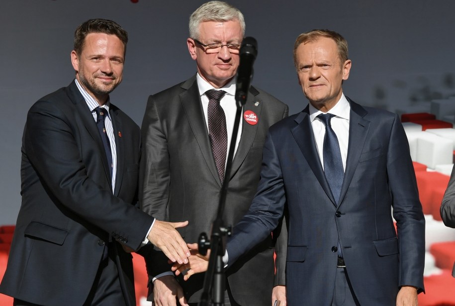 Rafał Trzaskowski jest gotów kandydować na szefa Platformy Obywatelskiej przeciwko Donaldowi Tuskowi / 	Adam Warżawa    /PAP