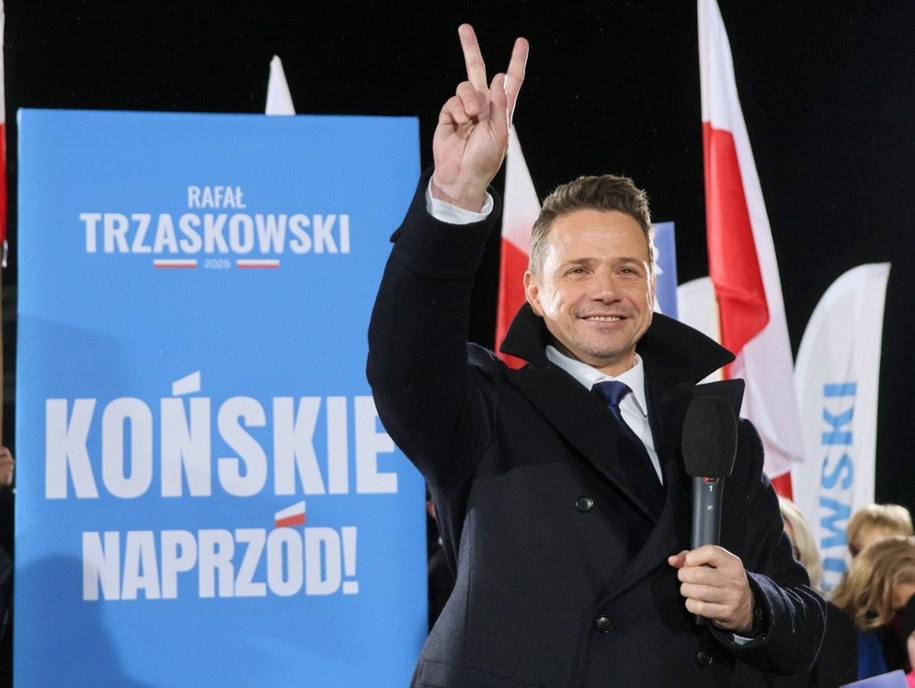 Rafał Trzaskowski - kandydat Koalicji Obywatelskiej na prezydenta Polski /Wojciech Olkuśnik /East News