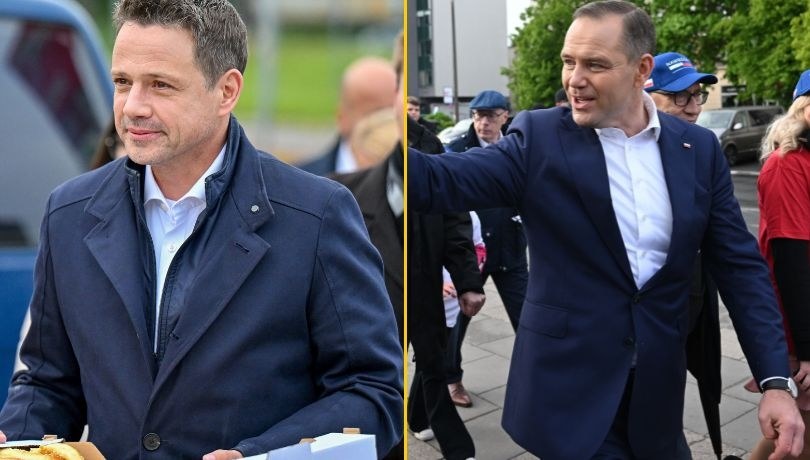Rafał Trzaskowski, Karol Nawrocki /Piotr Polak, Adam Warżawa /PAP