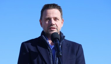 Rafał Trzaskowski o CPK: Projekt palcem na wodzie pisany. "Będę bronić Okęcia"