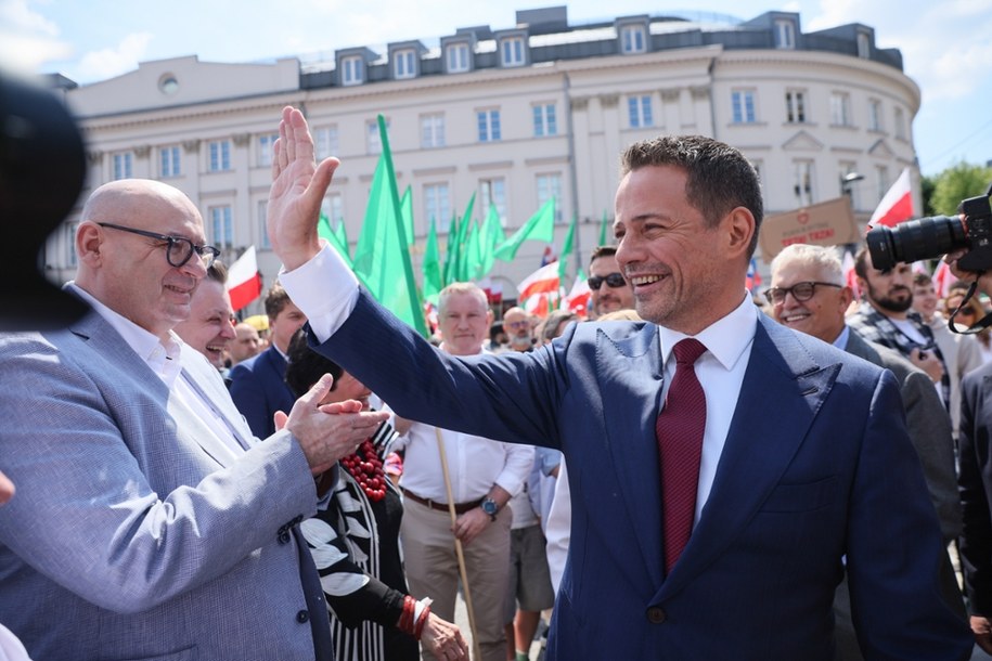 Rafał Trzaskowski /	Leszek Szymański   /PAP