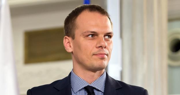Rafał Weber, wiceminister infrastruktury. Fot Krystian Maj /FORUM
