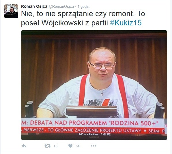 Rafał Wójcikowski (źrodło: twitter) /East News
