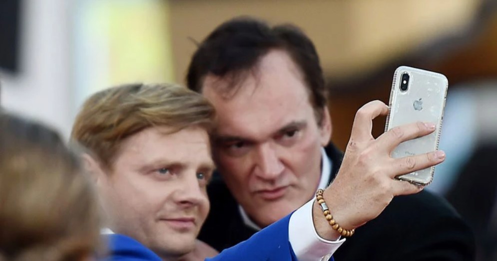Rafał Zawierucha i Quentin Tarantino /Michael Buckner / Variety / REX /East News