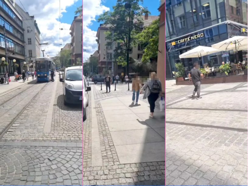 Rafalala nagrywa mężczyznę we Wrocławiu /@sekretny_pamietnik_r /Instagram