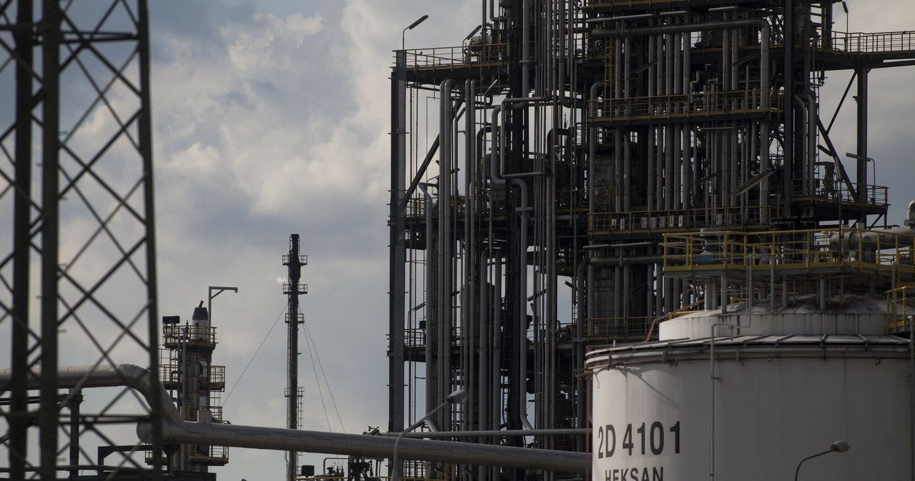 Rafineria w Płocku jest najbardziej emisyjnym zakładem w polskiej gospodarce /Maciej Luczniewski/REPORTER /Reporter