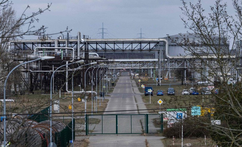 Rafineria w Schwedt (Niemcy) /AFP