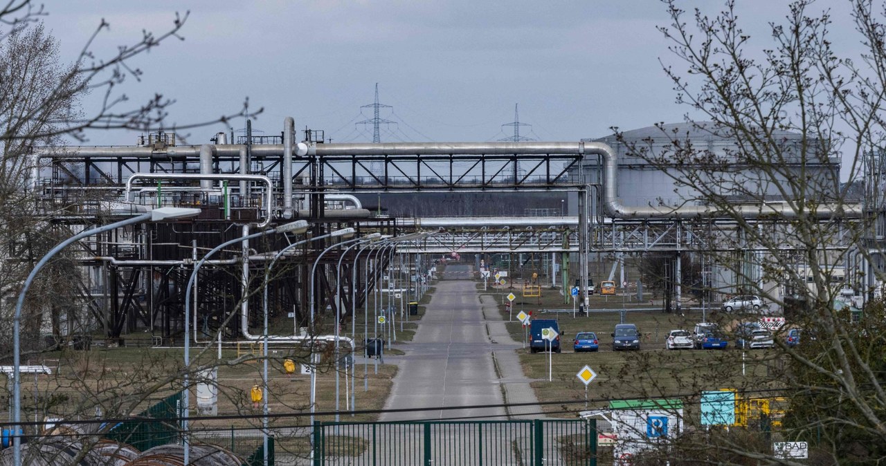 Rafineria w Schwedt (Niemcy) /AFP