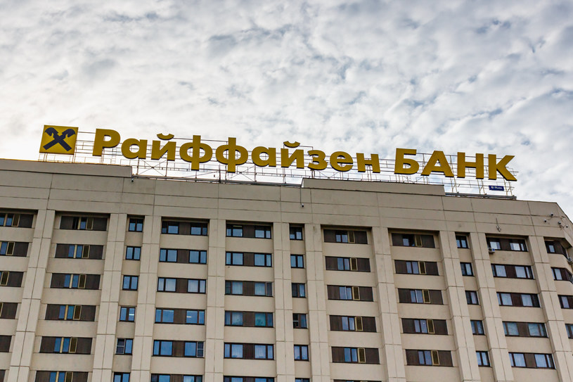 Raiffeisen Bank w Moskwie /123RF/PICSEL