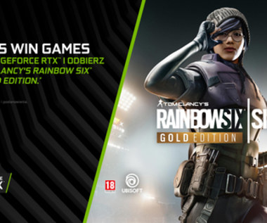 Rainbow Six Siege Gold Edition w pakiecie z kartami GeForce RTX