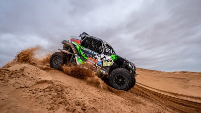 Rajd Dakar: Eryk Goczał znów najszybszy. Odrabia straty do lidera
