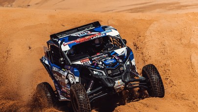 Rajd Dakar. Rodzina Goczałów zdominowała szósty etap. "Kosmiczne rzeczy"