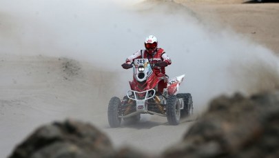 Rajd Dakar: Sonik wrócił z Peru. W Szczecinie przejdzie operację