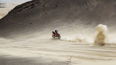 Rajd Dakar: Wypadek lidera motocyklistów Sunderlanda