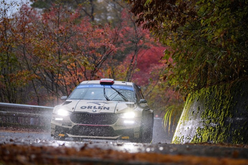 Rajd Japonii okazał się deszczowy i zdradliwy /Getty Images