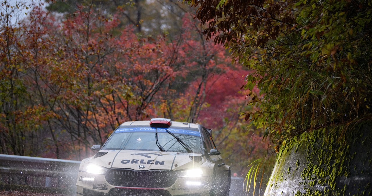 Rajd Japonii okazał się deszczowy i zdradliwy /Getty Images