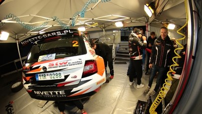 Rajd Nadwiślański od kulis. Tak wyglądał wieczorny serwis