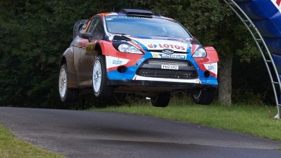 Rajd Niemiec: Robert Kubica wygrał drugi odcinek specjalny