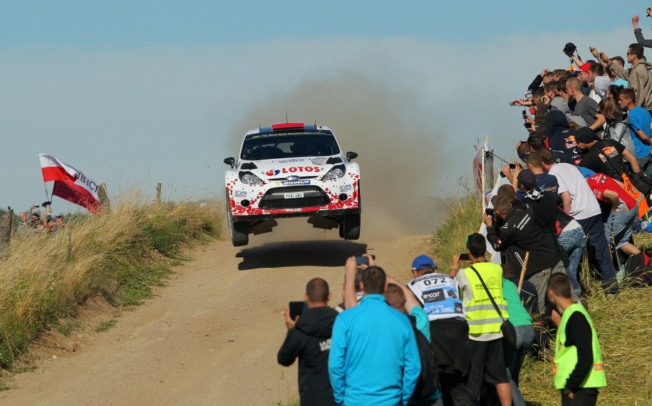 Rajd Polski jest jedną z dwunastu rund Rajdowych Mistrzostw Świata w roku 2014 /Tomasz Waszczuk /PAP
