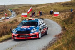 Rajd Walii: Marczyk i Gospodarczyk na podium po półmetku