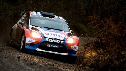 Rajd Wielkiej Brytanii: Robert Kubica jedenasty po pierwszym dniu