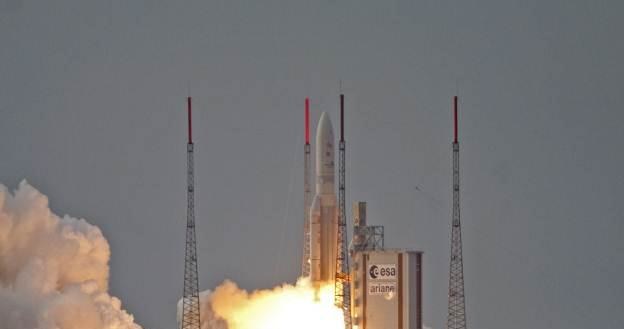 Rakieta Ariane 5 startuje z Gujany Francuskiej /AFP