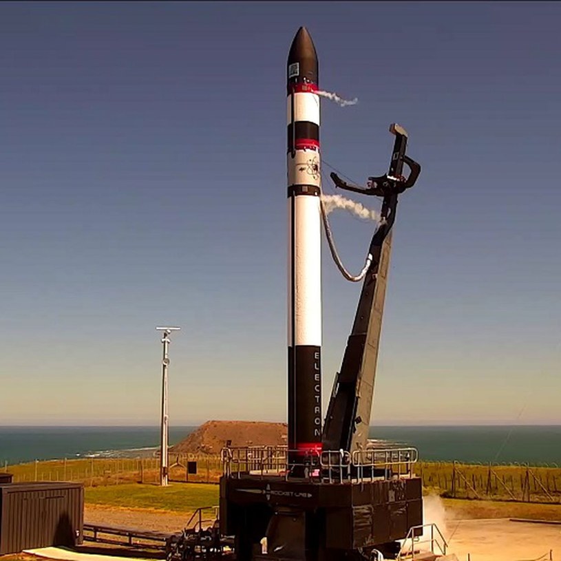 The Electron rocket that Rocket Lab will use on the mission to Venus /Rocket Lab /External materials