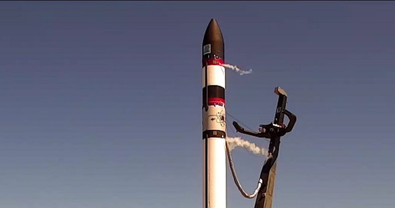 Rakieta Electron, którą Rocket Lab wykorzysta w misji na Wenus /Rocket Lab /materiał zewnętrzny