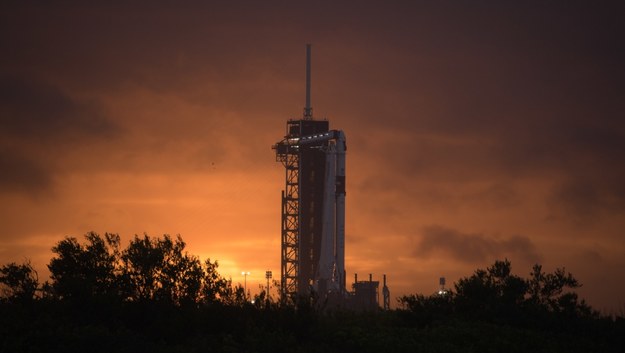 Rakieta Falcon 9 /NASA/Bill Ingalls HANDOUT /PAP/EPA