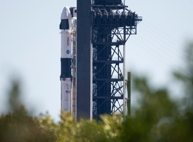 Rakieta Falcon 9 /JOEL KOWSKY / NASA HANDOUT /PAP/EPA