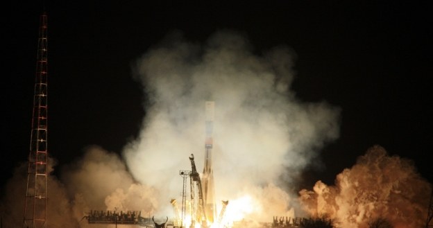 Rakieta Soyuz startuje z kosmodromu Baikonur /AFP