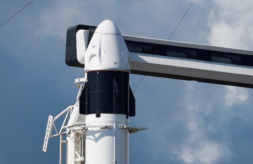 Rakieta SpaceX gotowa do startu w ramach misji Sxiom-2 /JOE SKIPPER / Reuters / Forum /Agencja FORUM