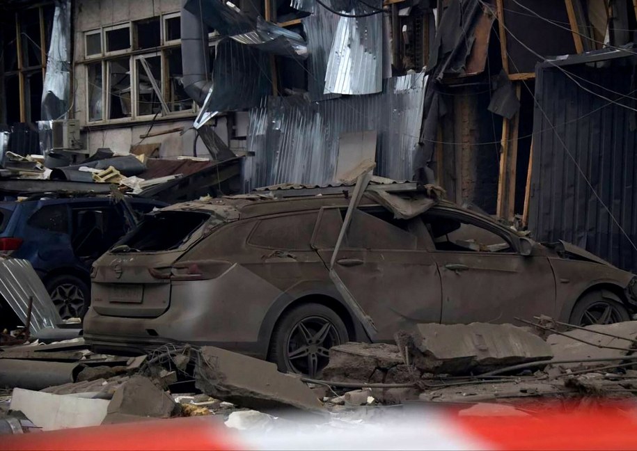 Rakiety balistyczne Rosji uderzyły w Dniepr /HANDOUT/AFP/East News