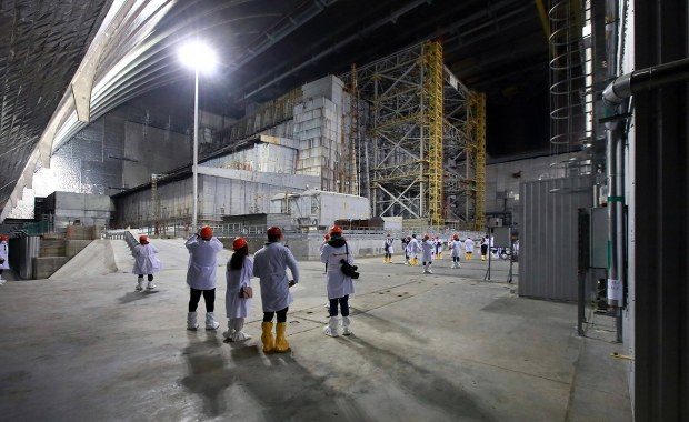 Rakiety i drony blisko elektrowni w Czarnobylu. Alarmujące dane