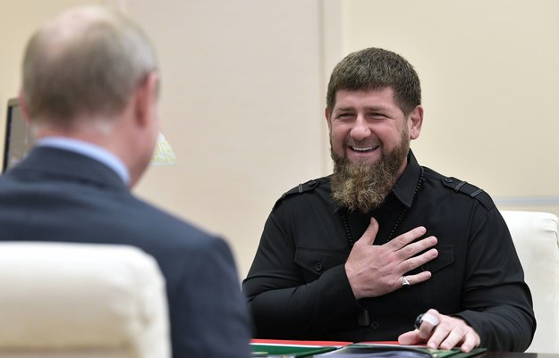 Ramzan Kadyrow /ALEKSEY NIKOLSKYI / SPUTNIK / KREMLIN POOL /PAP/EPA