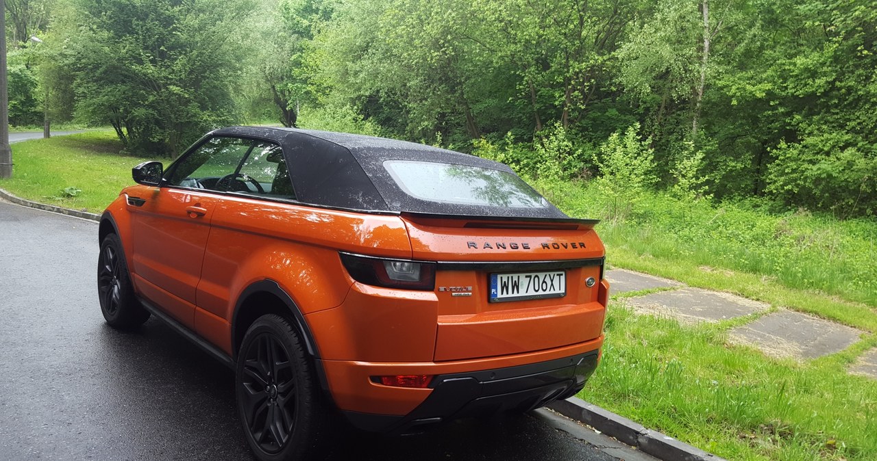 Range Rover Evoque Convertible /INTERIA.PL