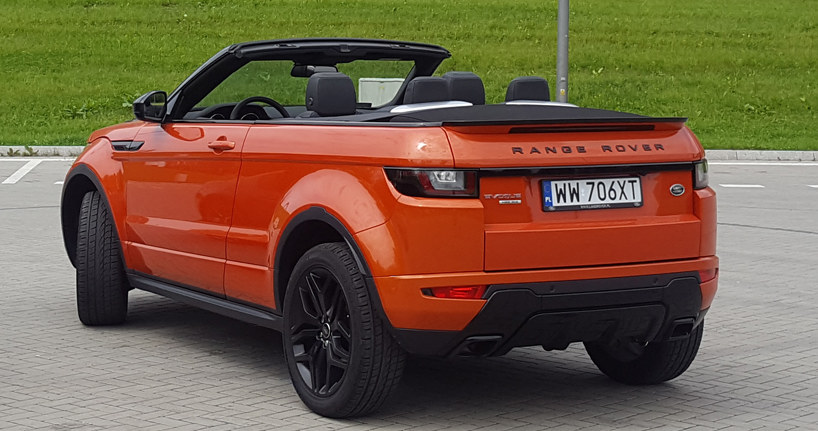 Range Rover Evoque Convertible /INTERIA.PL