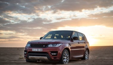 Range Rover Sport - najszybszy na pustyni