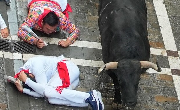 Ranni w szpitalach. Nie wszyscy zdążyli uciec przed bykami