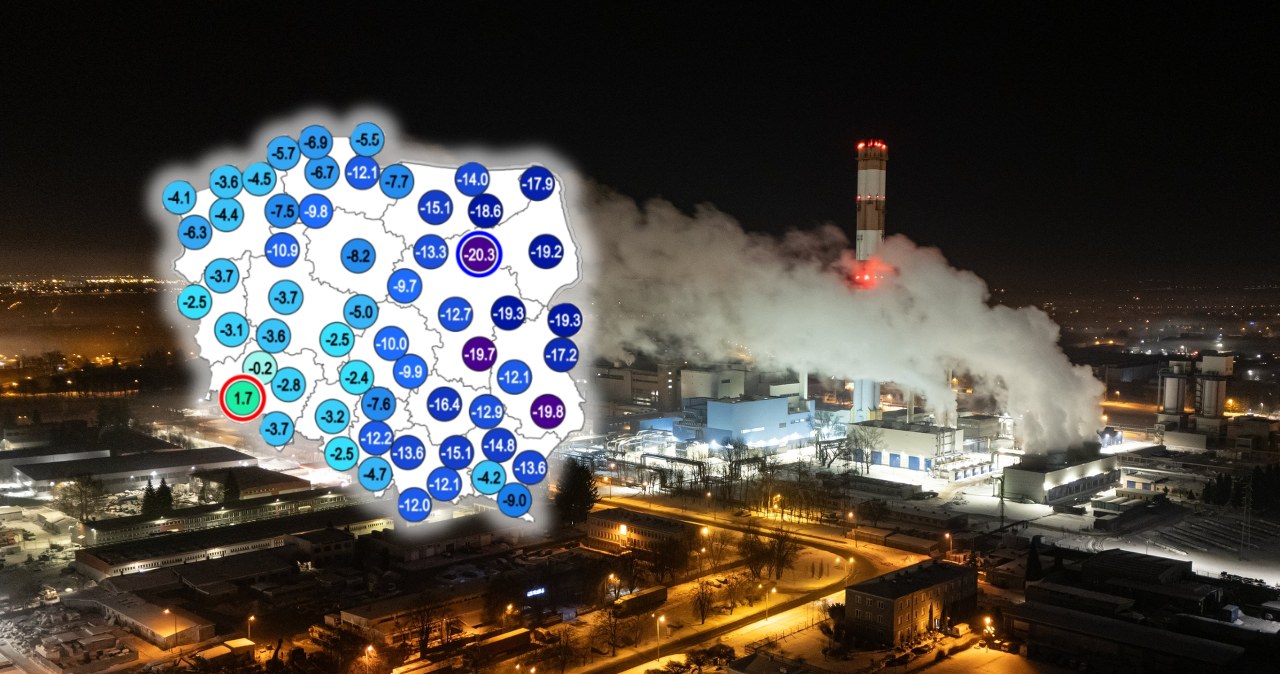 Rano miejscami na wschodzie panował mróz na poziomie -20 stopni Celsjusza. Według prognoz IMGW najbliższa noc przyniesie podobne wartości /Jakub Orzechowski/Agencja Wyborcza.pl/IMGW /