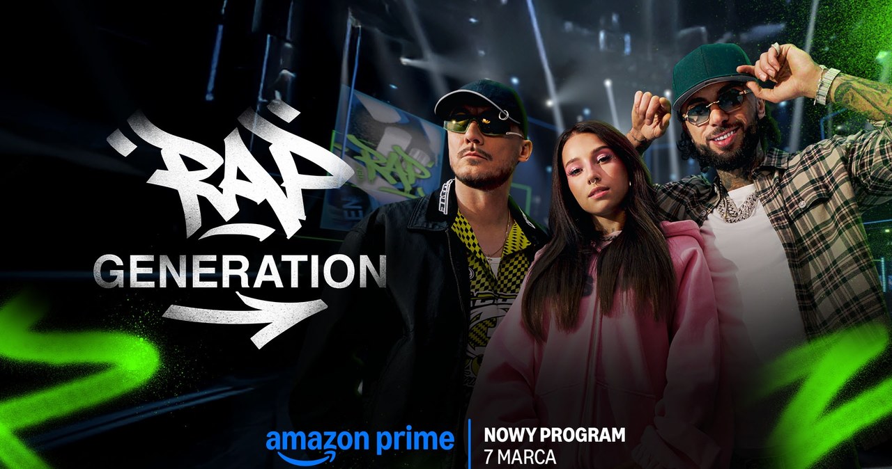 "RAP Generation" - nowy program Prime Video /Prime Video /materiały prasowe