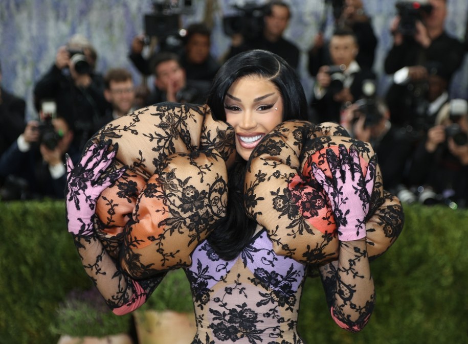 Raperka Cardi B na Met Gali 2026 /SARAH YENESEL /PAP/EPA