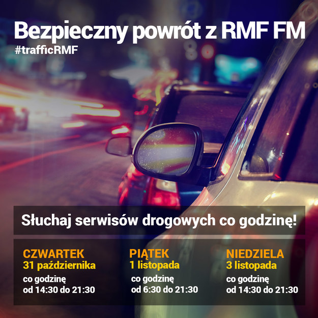 Raport z dróg w RMF FM /RMF FM