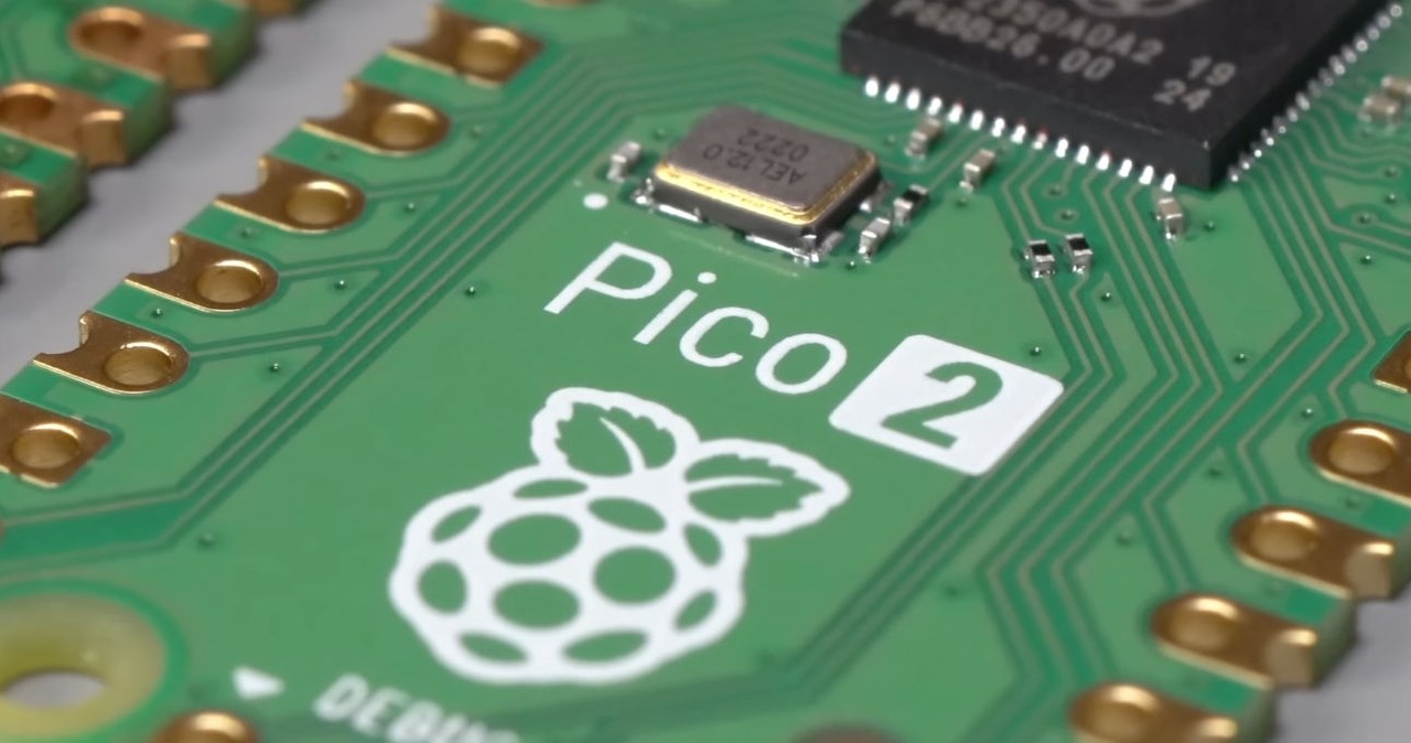 Raspberry Pi Pico 2 w sprzedaży. Kosztuje tylko 5 dolarów. /YouTube/Jeff Geerling /materiał zewnętrzny