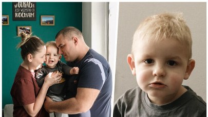 ​Ratował innych, teraz jego synek potrzebuje pomocy. Dołącz do akcji i pomóż małemu Kazikowi